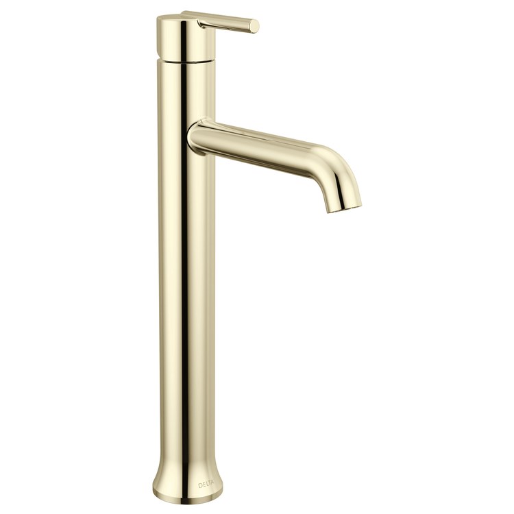 Vessel Faucet Trinsic Deck 1 Lever WaterSense/CALGreen ADA Polished Nickel 1.2 Gallons per Minute