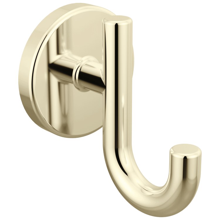 Robe Hook Trinsic Single Polished Nickel 2-27/32 Inch Wall Zinc - Image 1