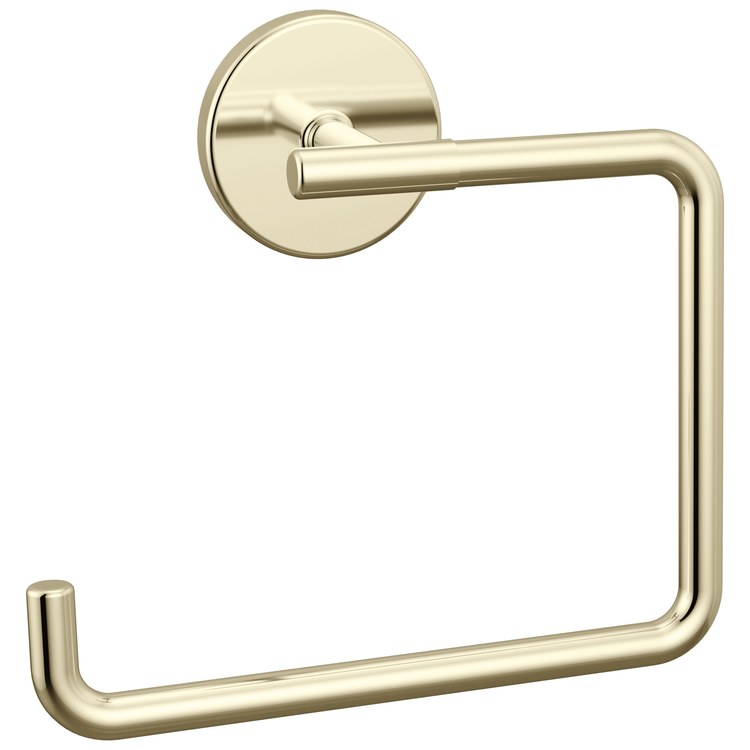 Towel Ring Trinsic Square Open Polished Nickel Zinc 2 Inch - Image 1