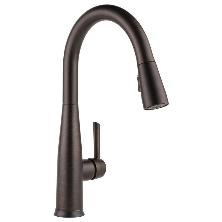 Kitchen Faucet Essa 1 Lever ADA No-Lead/CALGreen Venetian Bronze Pull Down 2 Function Gooseneck 360 DEG Swivel 1/3 Hole Deck Touch2O with Touchless/VoiceIQ/Diamond Seal 1.8 Gallons per Minute - Image 1
