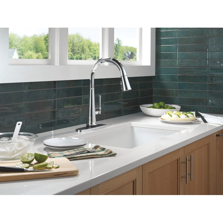 Kitchen Faucet Emmeline Touchless 1 Lever ADA Lumicoat Chrome Pull Down 2 Function High Arc 360 DEG Swivel 1/3 Hole Touch2O/MagnaTite/ShieldSpray 1.8 Gallons per Minute - Image 2