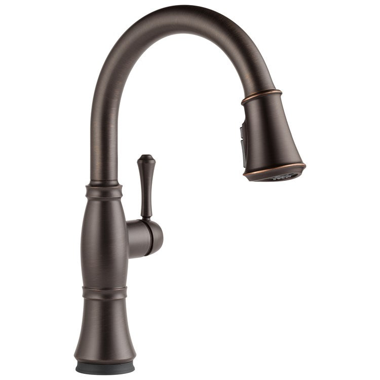 Kitchen Faucet Cassidy 1 Lever ADA No-Lead/CALGreen Venetian Bronze Pull Down 3 Function Gooseneck 360 DEG Swivel 1 Hole Deck Touch2O/Diamond Seal 1.8 Gallons per Minute - Image 1