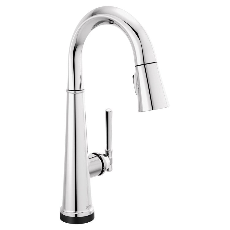 Bar Faucet Emmeline Touch2O Touchless 1 Lever ADA Lumicoat Chrome MagnaTite/VoiceIQ/TempSense Pull Down 3 Function High Arc 360 DEG Swivel 1.8 Gallons per Minute - Image 1