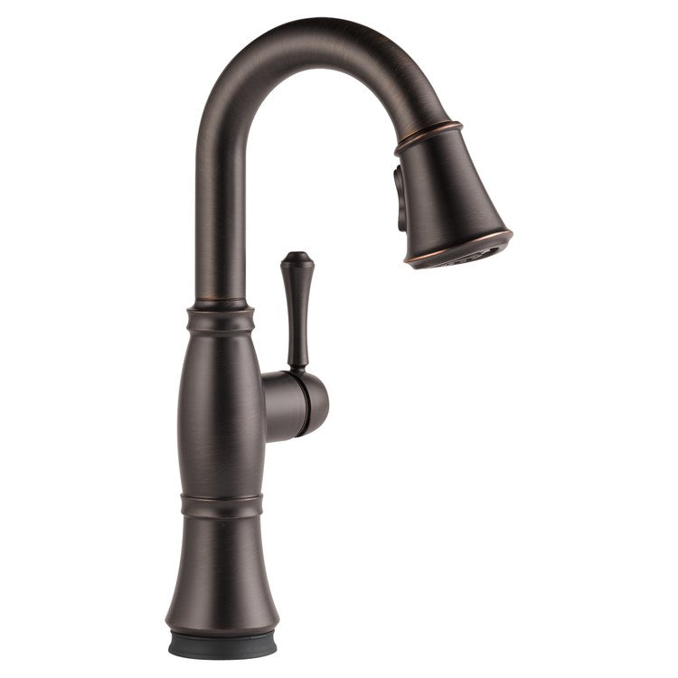 Bar Faucet Cassidy Prep 1 Lever ADA CALGreen Venetian Bronze Touch2O/MagnaTite Docking/VoiceIQ Compatible Pull Down 2 Function High Arc 360 DEG Swivel 1.8 Gallons per Minute - Image 1