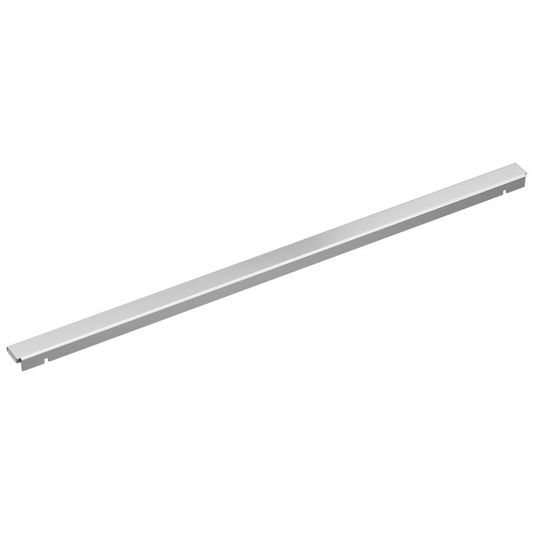 Linear Drain Shower Wall Edge 24 Inch Chrome Stainless Steel - Image 1