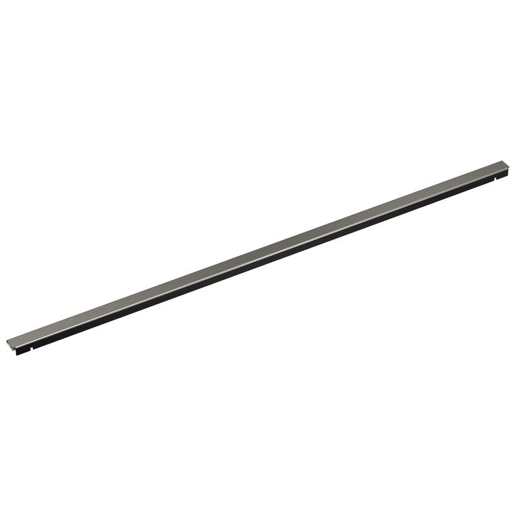 Linear Drain Shower Wall Edge 36 Inch Black Stainless Stainless Steel - Image 1