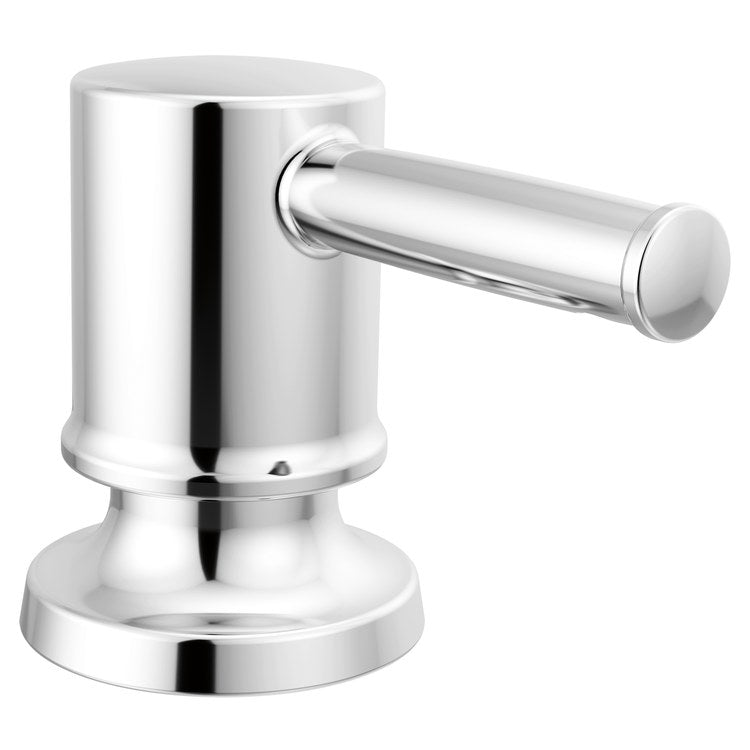 Soap Dispenser Renaldi Lumicoat Chrome Deck Mount Metal Pump 13 Ounce - Image 1