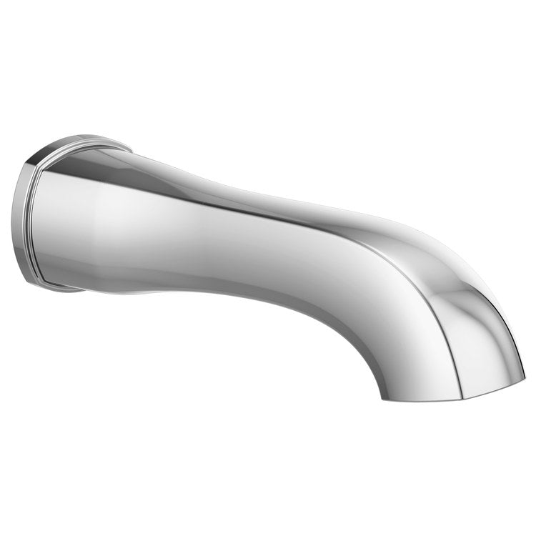 Tub Spout Stryke Non-Diverter Lumicoat Chrome Metal 1/2 Inch IPS - Image 1