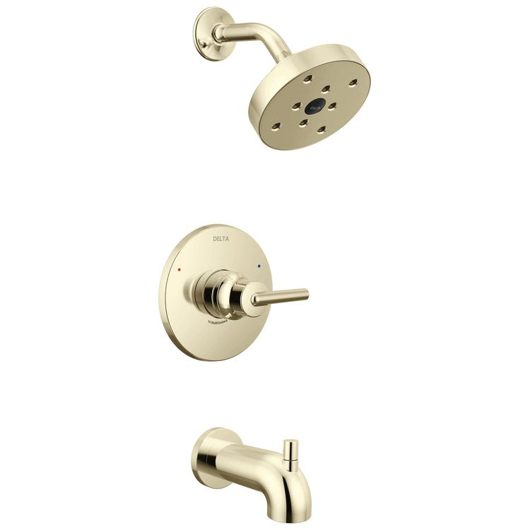Tub and Shower Trim Trinsic Monitor 14 1 Lever Polished Nickel WaterSense/CALGreen ADA 1.75 Gallons per Minute for MultiChoice Universal Rough Valve R10000 Series - Image 1