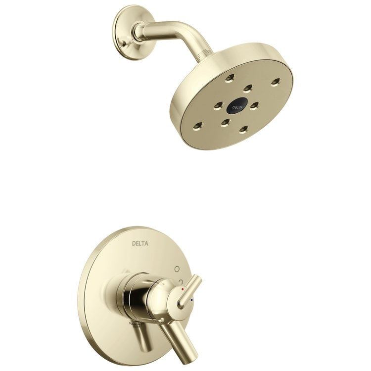 Shower Trim Trinsic Monitor 17 with Volume Control 2 Lever Polished Nickel 1 Functions WaterSense/CALGreen ADA 1.75 Gallons per Minute for MultiChoice Universal Rough-In Valve R10000 Series - Image 1
