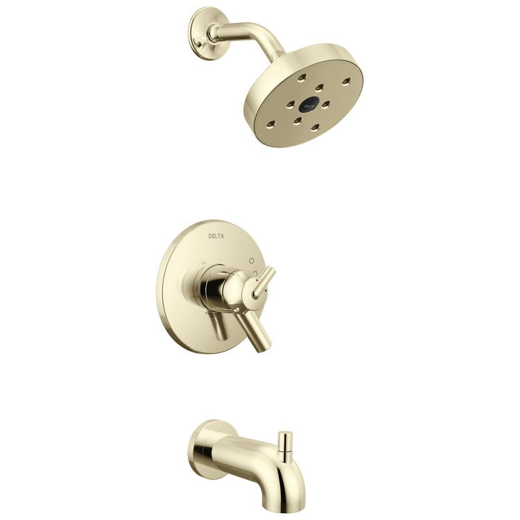 Tub and Shower Trim Trinsic Monitor 17 1 Lever Polished Nickel WaterSense/CALGreen ADA 1.75 Gallons per Minute for MultiChoice Universal Rough Valve R10000 Series - Image 1