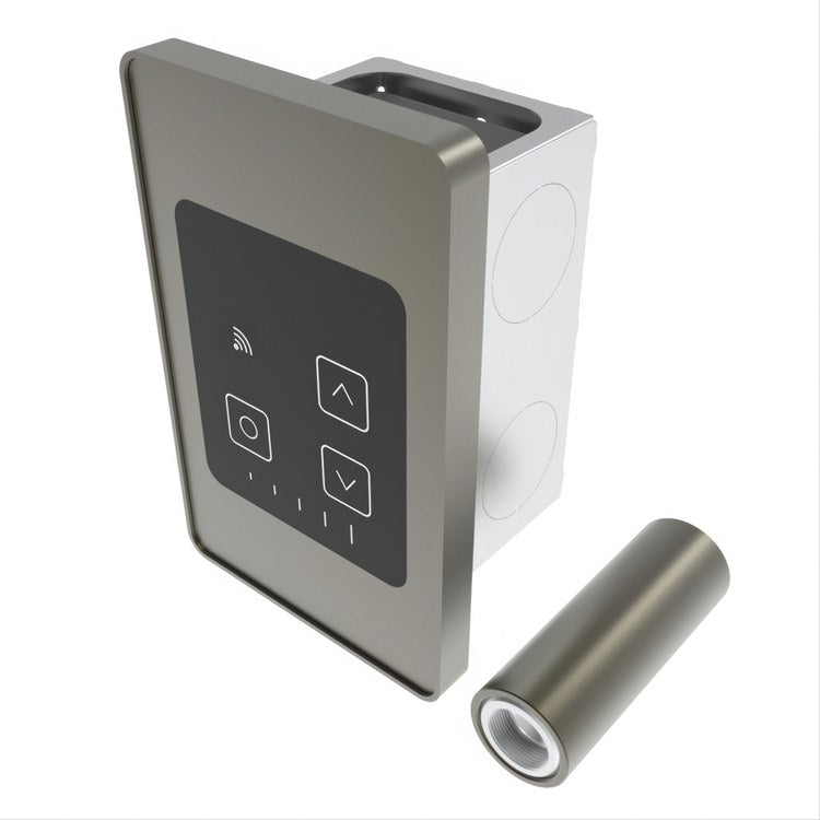 Digital Control Remote Wired Touch Heat Brushed Bronze for Towel Warmers - Image 1