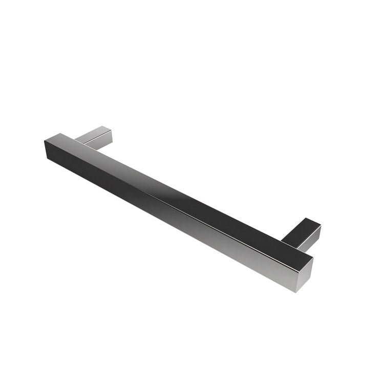 Towel Warmer Modello Square Single Bar Hardwire 35 BTU 20 Inch Polished Stainless 304 Stainless Steel - Image 1