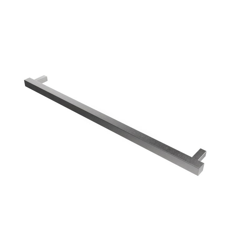 Towel Warmer Modello Square Single Bar Hardwire 69 BTU 40 Inch Brushed Stainless 304 Stainless Steel - Image 1