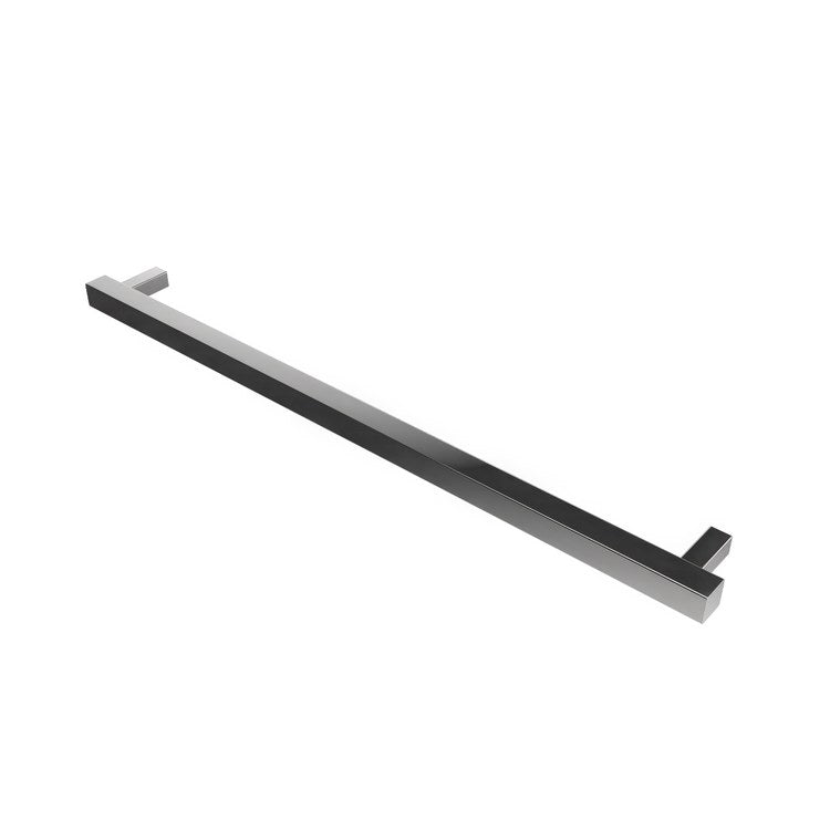 Towel Warmer Modello Square Single Bar Hardwire 69 BTU 40 Inch Polished Stainless 304 Stainless Steel - Image 1