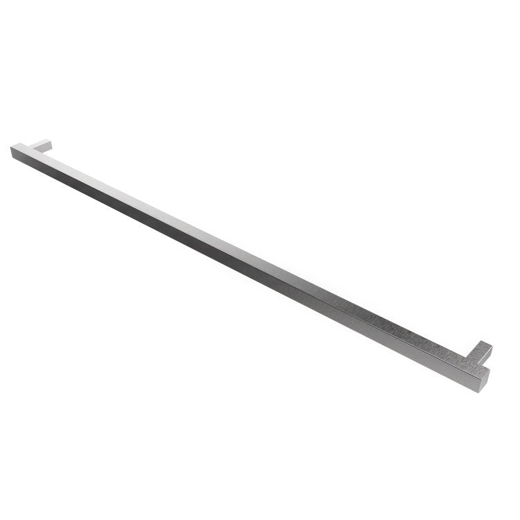 Towel Warmer Modello Square Single Bar Hardwire 103 BTU 59 Inch Brushed Stainless 304 Stainless Steel - Image 1