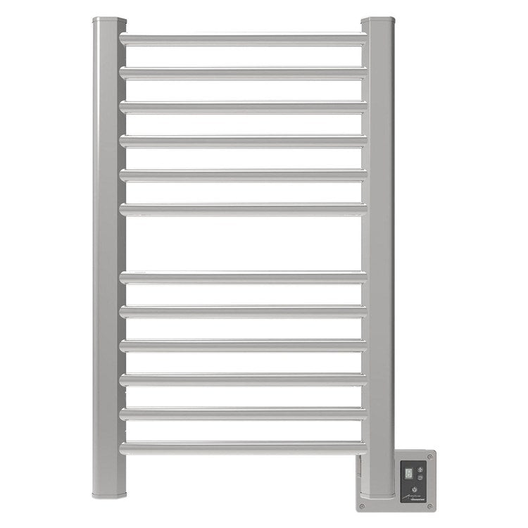 Towel Warmer Sirio 12 Bar Hardwire 580 BTU 21 x 32 Inch Polished Stainless 304 Stainless Steel - Image 1