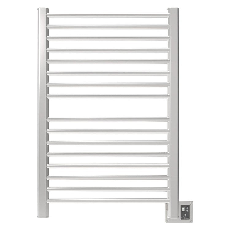 Towel Warmer Sirio 12 Bar Hardwire 751 BTU 29 x 32 Inch Polished Stainless 304 Stainless Steel - Image 1