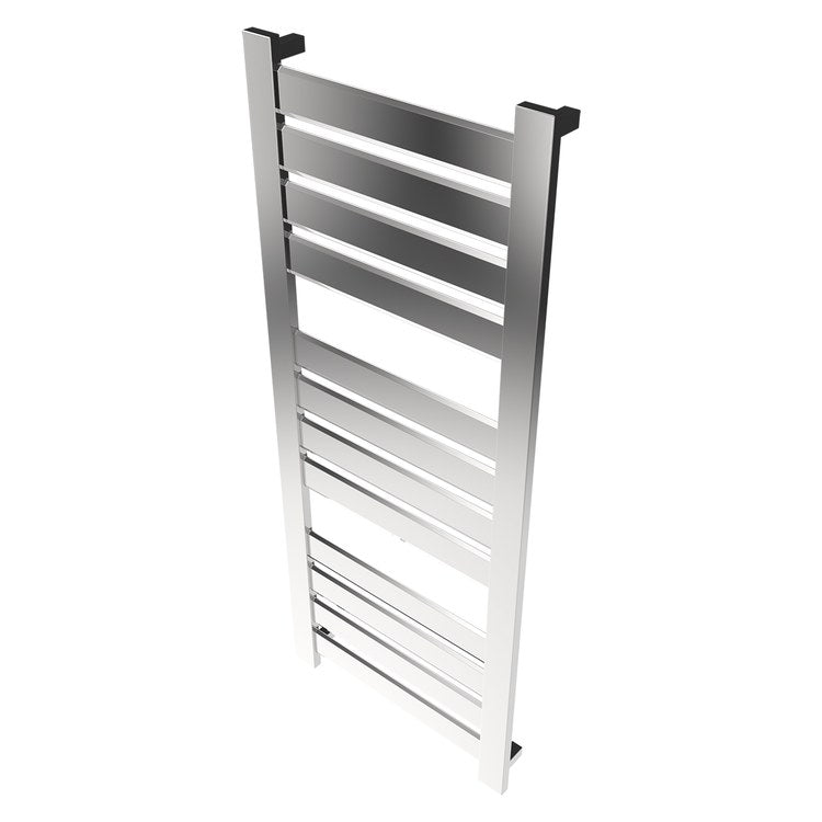 Towel Warmer Vega 12 Bar Hardwire 1228 BTU 23 x 56 Inch Polished Stainless 304 Stainless Steel - Image 2