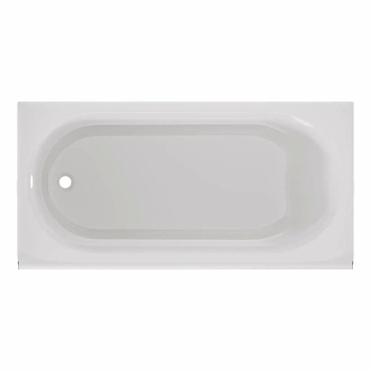 Tub Princeton Pro 60 x 32 Inch Left Hand Outle Left White Enamel Steel - Image 3