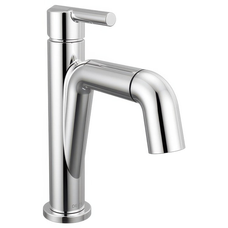 Lavatory Faucet Nicoli 1 Lever ADA WaterSense Chrome 1.2 Gallons per Minute Deck Rigid Pop-Up 1 Hole - Image 1
