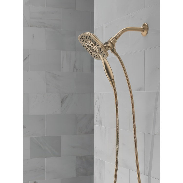 Handshower Combination In2ition 2-In-1 Brilliance Champagne Bronze WaterSense 6 Inch 1.75 Gallons per Minute - Image 2