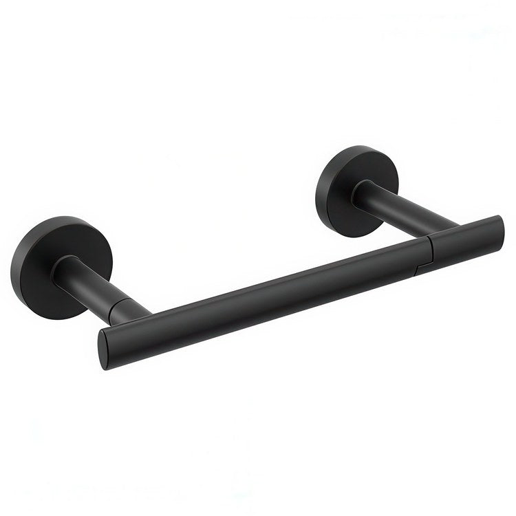 Toilet Paper Holder Altado Matte Black Zinc 6.5 Inch 3-1/2 Inch Wall Mount - Image 1