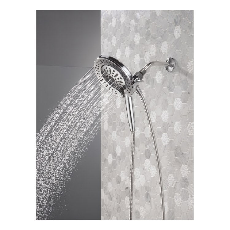 Handshower Combination In2ition Universal Showering Components 6 Functions Chrome ProClean 7-7/8 Inch 1.75 Gallons per Minute - Image 2