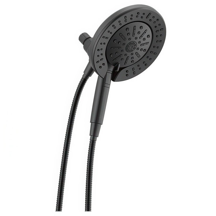 Handshower Combination In2ition Universal Showering Components 6 Functions Matte Black ProClean 7-7/8 Inch 1.75 Gallons per Minute
