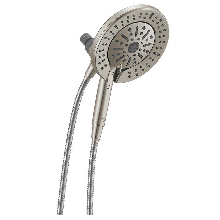 Handshower Combination In2ition Universal Showering Components 6 Functions Spotshield Brushed Nickel ProClean 7-7/8 Inch 1.75 Gallons per Minute