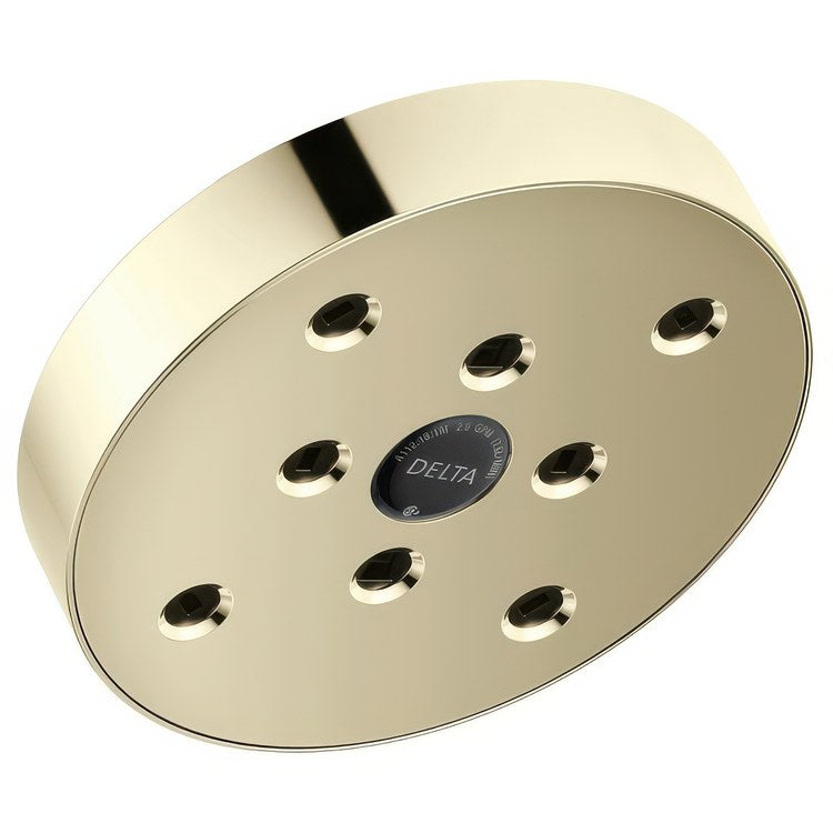 Showerhead Universal Showering Components 1 Functions Polished Nickel 6 Inch 1.75 Gallons per Minute H2OKinetic - Image 1