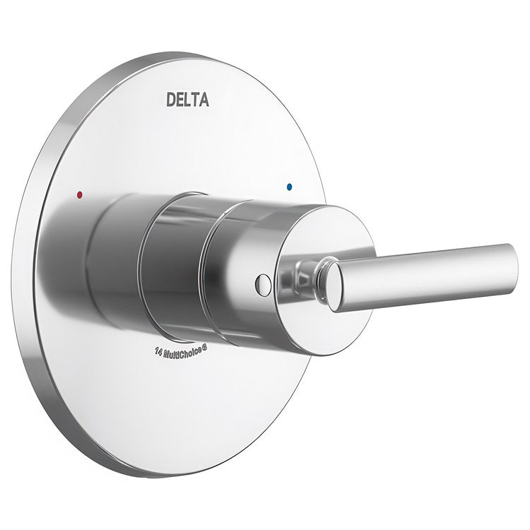 Pressure Balance Valve Trim Altado Monitor 14 1 Lever Chrome 6-1/2 Inch WaterSense ADA for MultiChoice Universal Rough-In Valve R10000