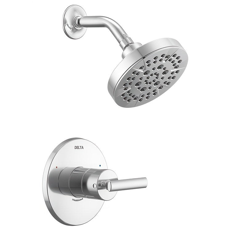 Shower Trim Altado Monitor 14 Pressure Balance 1 Lever Chrome WaterSense ADA 1.75 Gallons per Minute 1 Function for MuiltiChoice Universal Rough-In Valve R10000 - Image 1