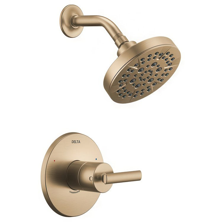 Shower Trim Altado Monitor 14 Pressure Balance 1 Lever Brilliance Champagne Bronze WaterSense ADA 1.75 Gallons per Minute 1 Function for MuiltiChoice Universal Rough-In Valve R10000 - Image 1