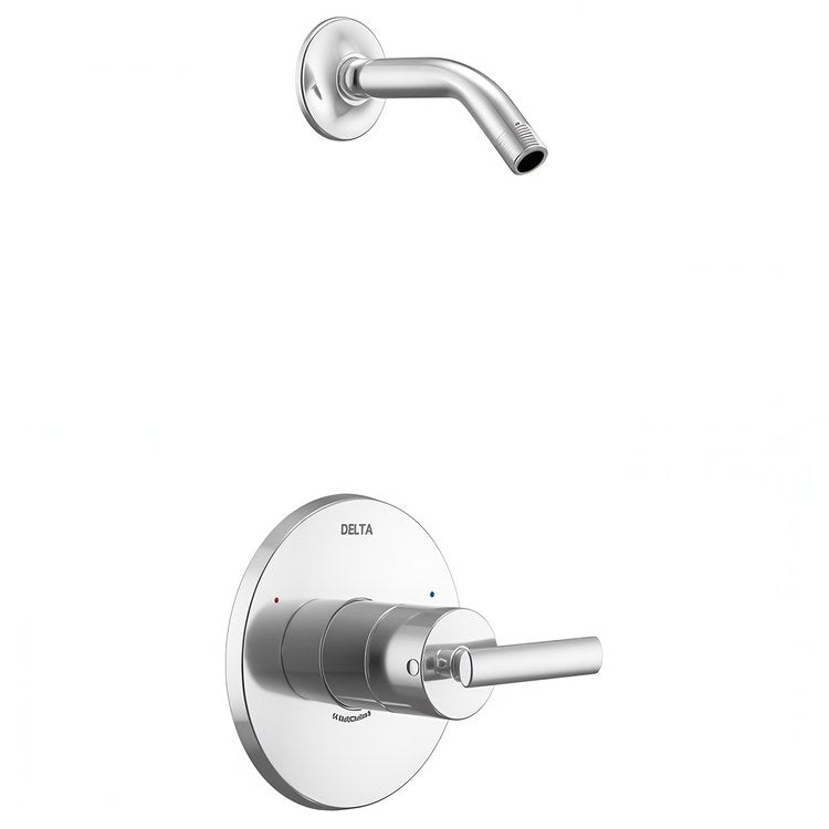 Shower Trim Altado Monitor 14 Pressure Balance 1 Lever Chrome WaterSense ADA 1.75 Gallons per Minute Less Showerhead for MuiltiChoice Universal Rough-In Valve R10000 - Image 1