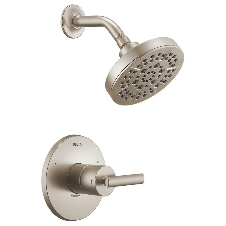 Shower Trim Altado Monitor 14 Pressure Balance 1 Lever Brilliance Stainless WaterSense ADA 1.75 Gallons per Minute 1 Function for MuiltiChoice Universal Rough-In Valve R10000 - Image 1