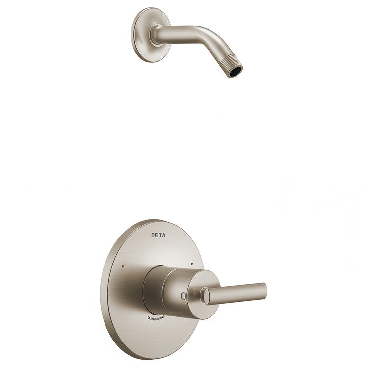 Shower Trim Altado Monitor 14 Pressure Balance 1 Lever Brilliance Stainless WaterSense ADA 1.75 Gallons per Minute Less Showerhead for MuiltiChoice Universal Rough-In Valve R10000 - Image 1