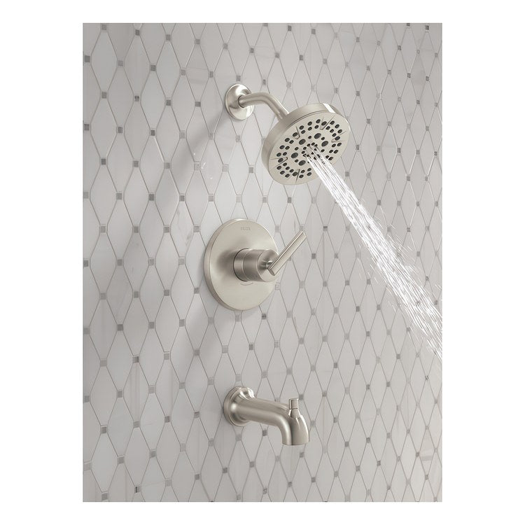 Tub and Shower Trim Altado Monitor 14 1 Lever Brilliance Stainless WaterSense ADA 6.0 Gallons per Minute for MuiltiChoice Universal Rough-In Valve R10000 - Image 2