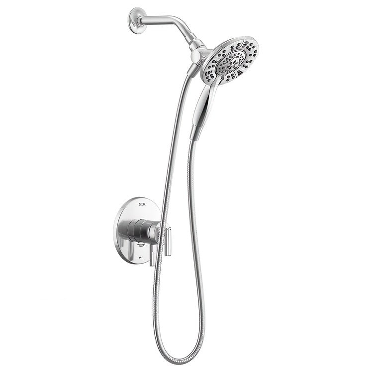 Shower Trim Altado Monitor 17 2 Lever Chrome WaterSense ADA 1.75 Gallons per Minute In2ition 2-In-1 for MuiltiChoice Universal Rough-In Valve R10000 - Image 1