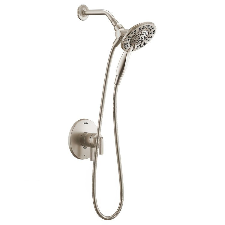 Shower Trim Altado Monitor 17 2 Lever Brilliance Stainless WaterSense ADA 1.75 Gallons per Minute In2ition 2-In-1 for MuiltiChoice Universal Rough-In Valve R10000 - Image 1