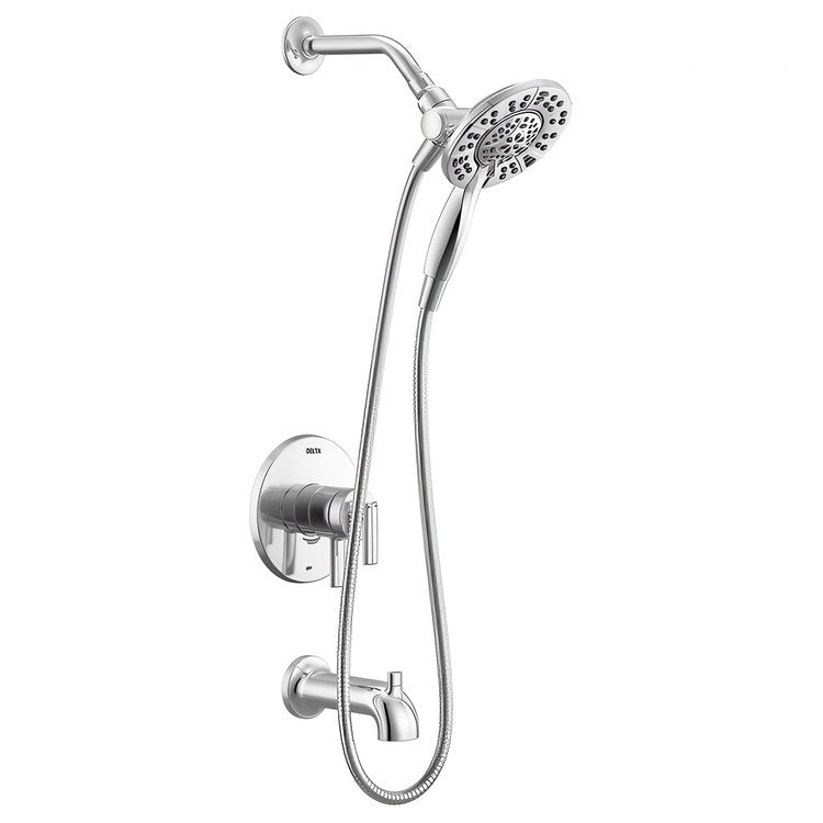 Tub and Shower Trim Altado Monitor 17 2 Lever Chrome WaterSense ADA 6.2 Gallons per Minute for MuiltiChoice Universal Rough-In Valve R10000 - Image 1