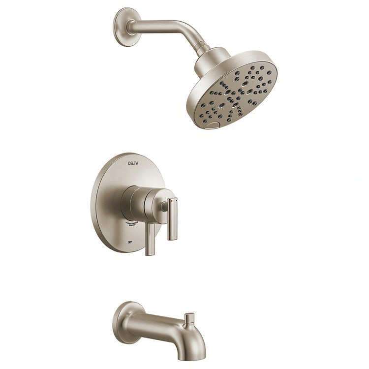 Tub and Shower Trim Altado Monitor 17 2 Lever Brilliance Stainless WaterSense ADA 6.2 Gallons per Minute for MuiltiChoice Universal Rough-In Valve R10000 - Image 1