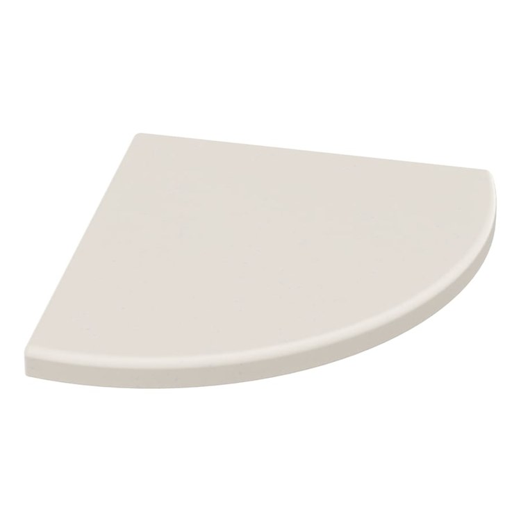 Shower Basket Aerie ES-8 Corner Shelf Bisque 8.5 x 8 Inch SMC Wall Mount - Image 2