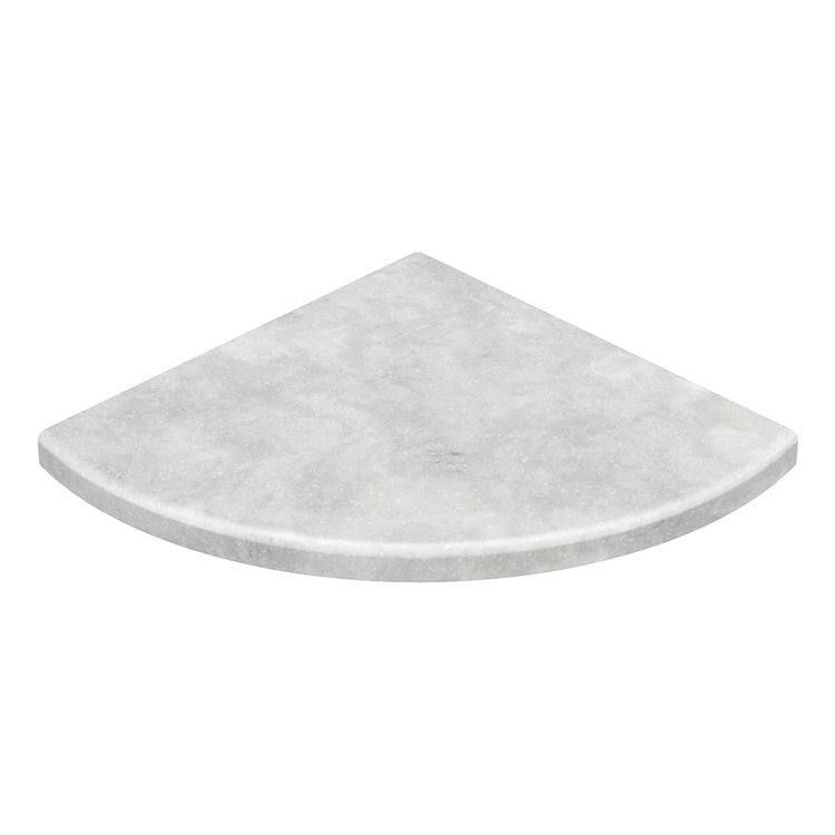 Shower Basket Aerie ES-8 Corner Shelf Ice 8.5 x 8 Inch SMC Wall Mount