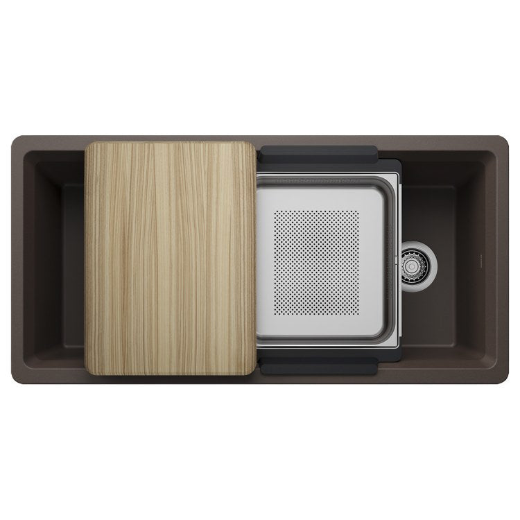 Workstation Inteos 39 Inch Cafe Silgranit - Image 1