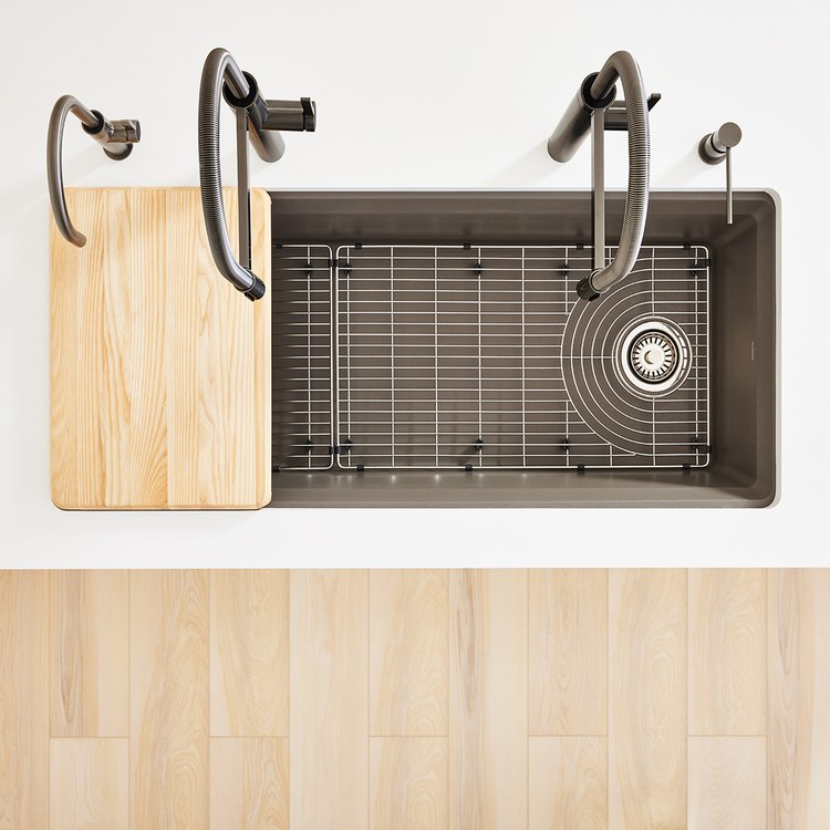 Sink Grid Inteos 40 x 14 Inch Stainless Steel for 45 IN Workstation - Image 3
