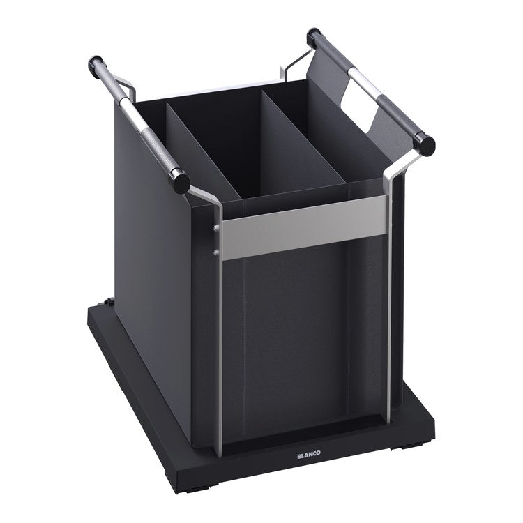 Storage Bag Inteos X-Large Under Sink 13 x 15.5 Inch Matte Black Nylon
