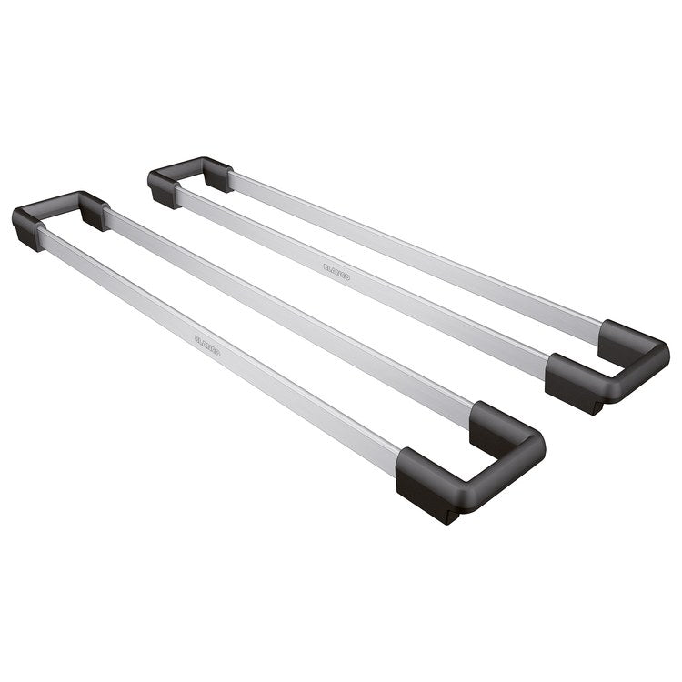 Mount Assembly Quarus Ergon Sink Rail Set 2 Piece Stainless Steel 16 x 2 Inch