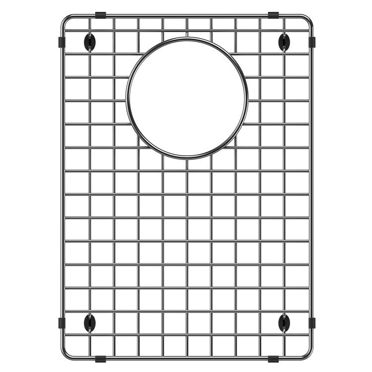 Sink Grid Liven 11 x 15 Inch Stainless Steel for 33 IN 60/40 Double Small Bowl - Image 1