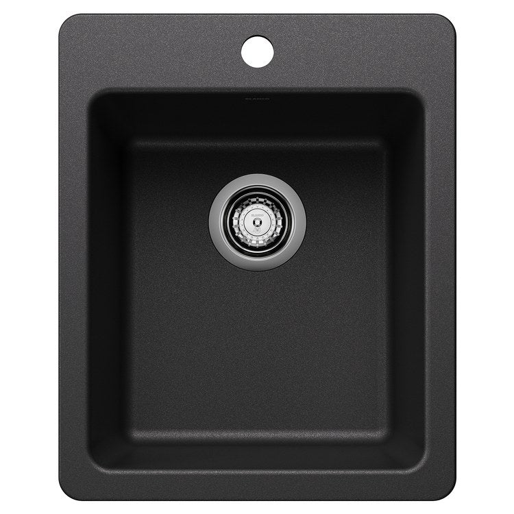 Bar Sink Liven 20.5 x 17 Inch 1 Bowls 1 Hole Anthracite Undermount/Drop-In - Image 1